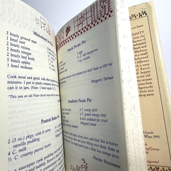 The Madison County Cookbook Winterset Iowa 1997 - Picture 6 of 7